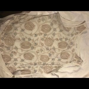 Floral print tank top